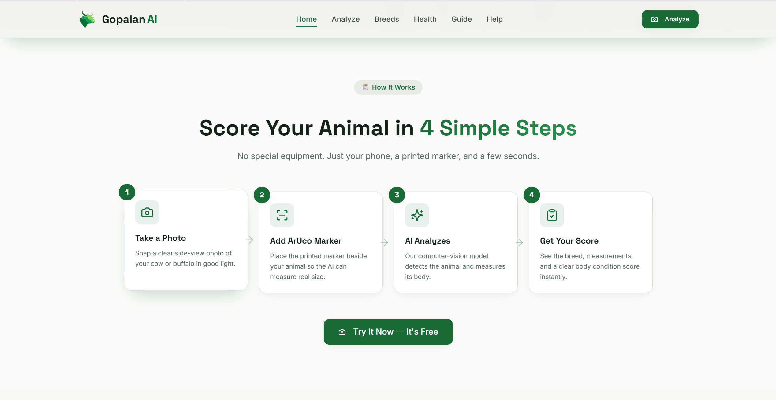 Cattle Scoring & Breed Selection — screenshot 4
