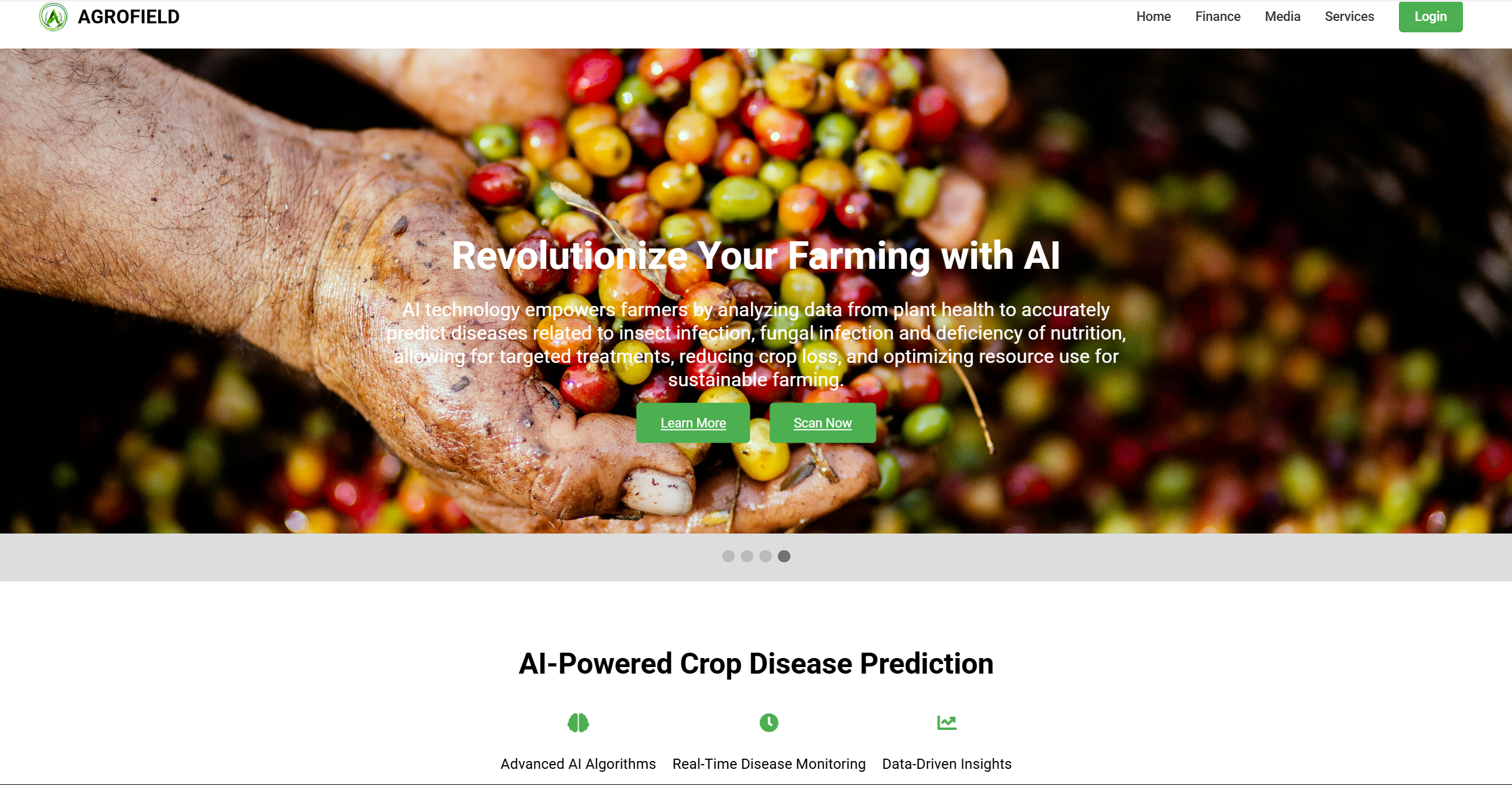 AI Crop Disease Prediction — screenshot